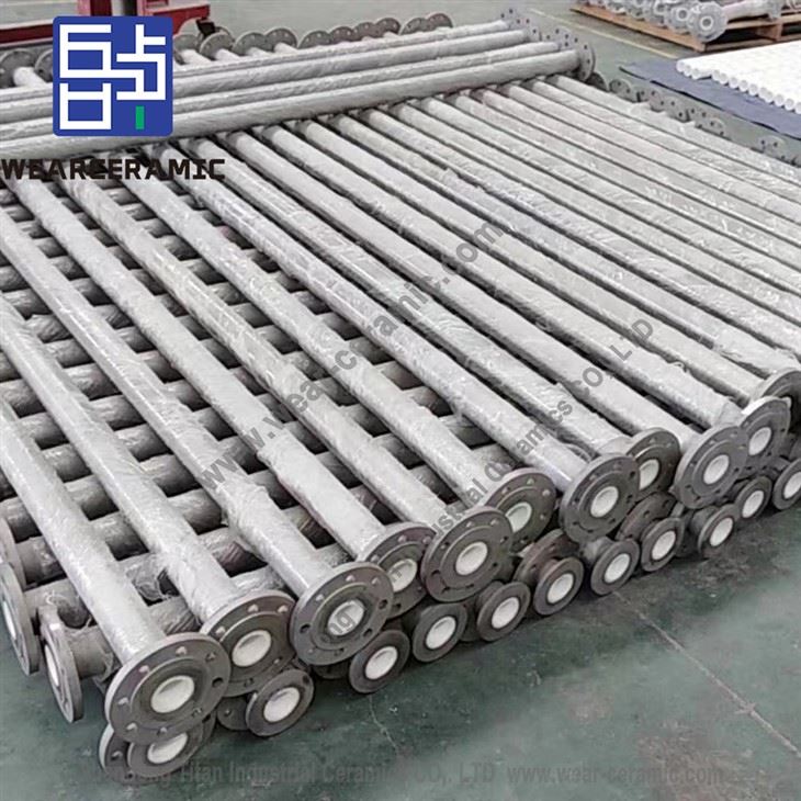 Alumina Ceramic Lined Steel Pipe Tube