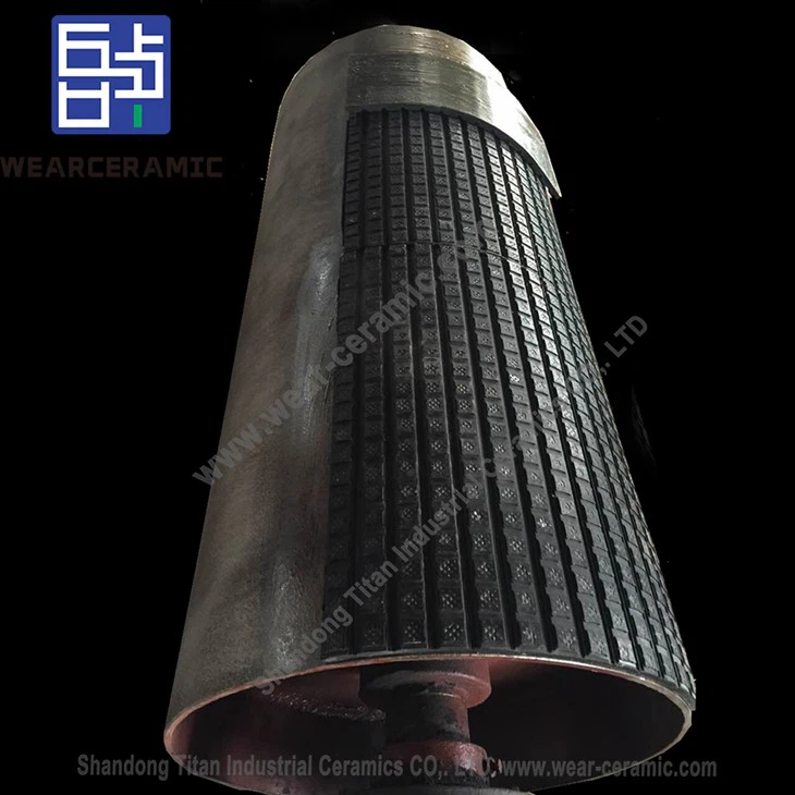 Ceramic-rubber Coating Roller