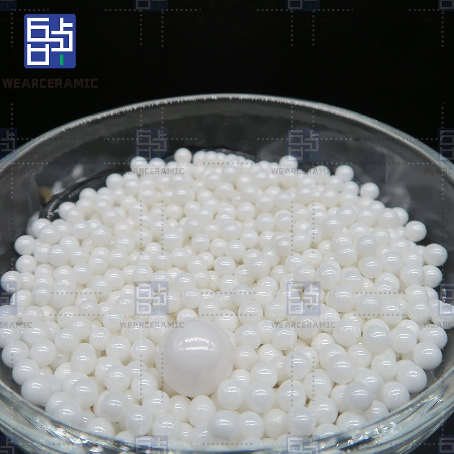 95 ％ yttrium stabilize zirkonya boncukları