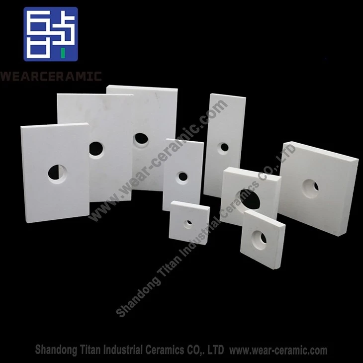 Precision Hole Ceramic Plate Zirconium Aluminum Ceramic Liner